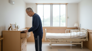男性入居者