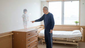 男性入居者