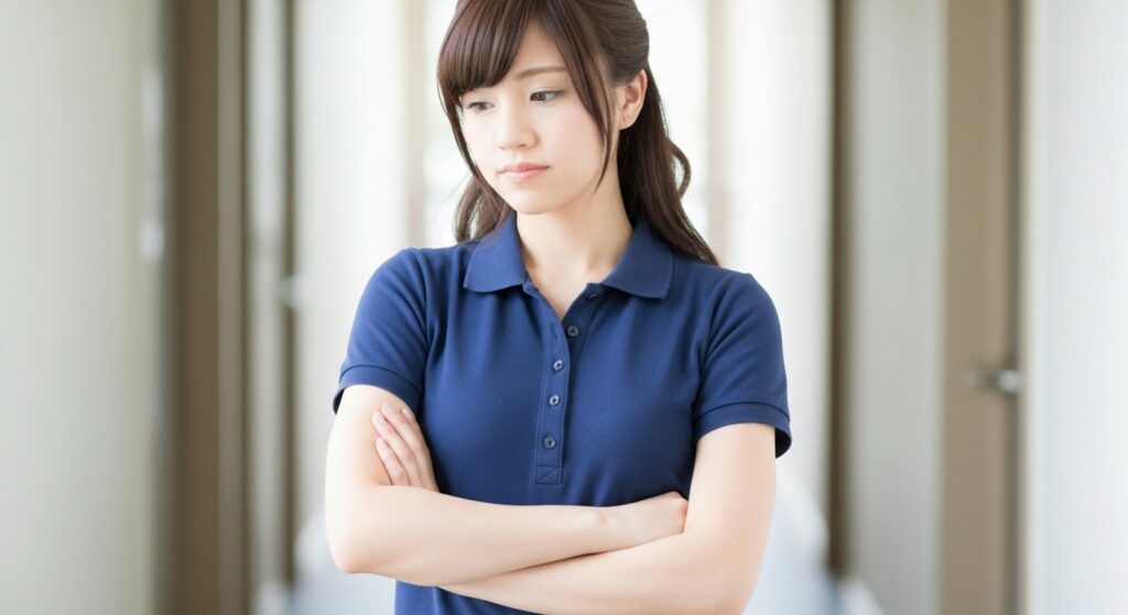 女性の介護職員の画像