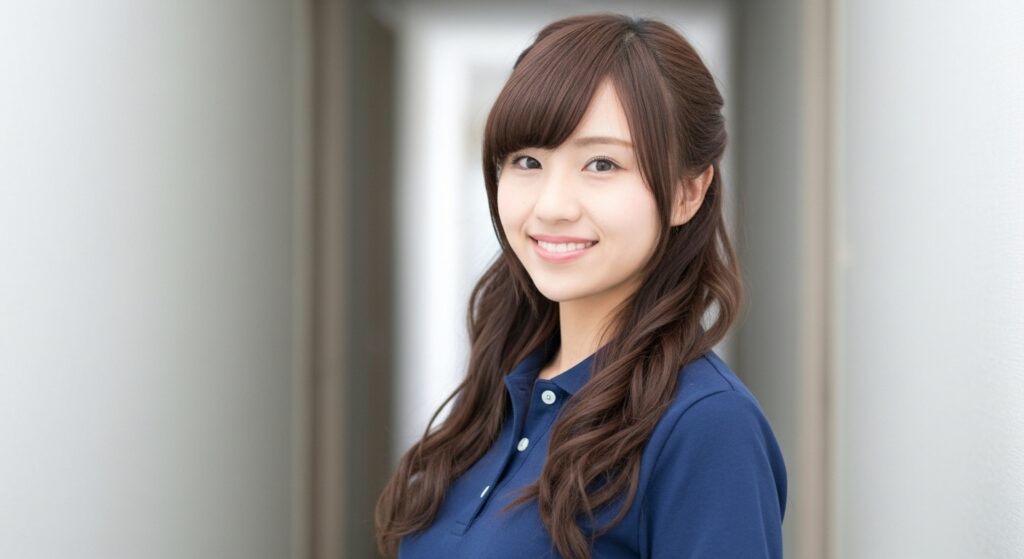 女性の介護職員の画像