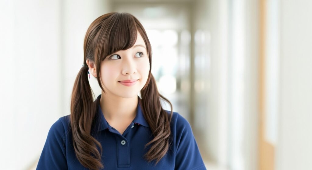 女性の介護職員の画像