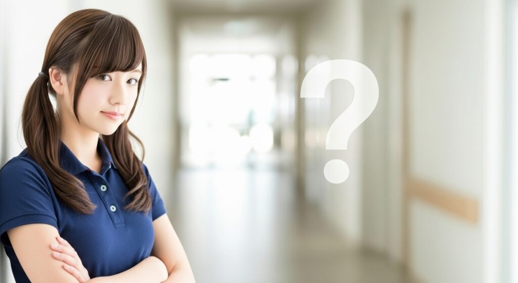 女性の介護職員の画像