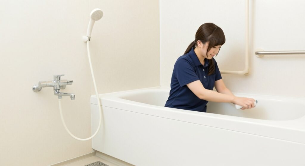 女性の介護職員の画像