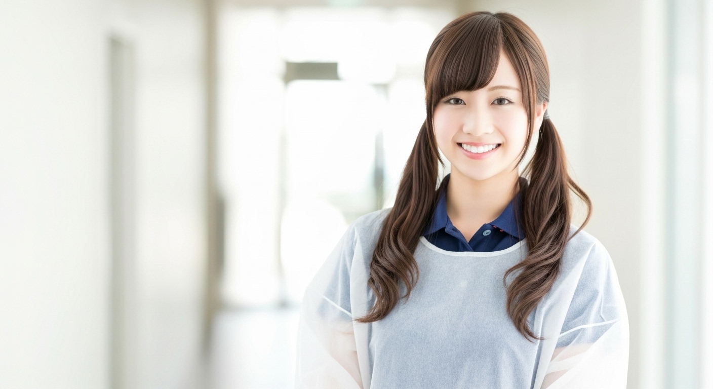 女性の介護職員の画像