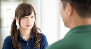 男性介護職員と女性介護職員