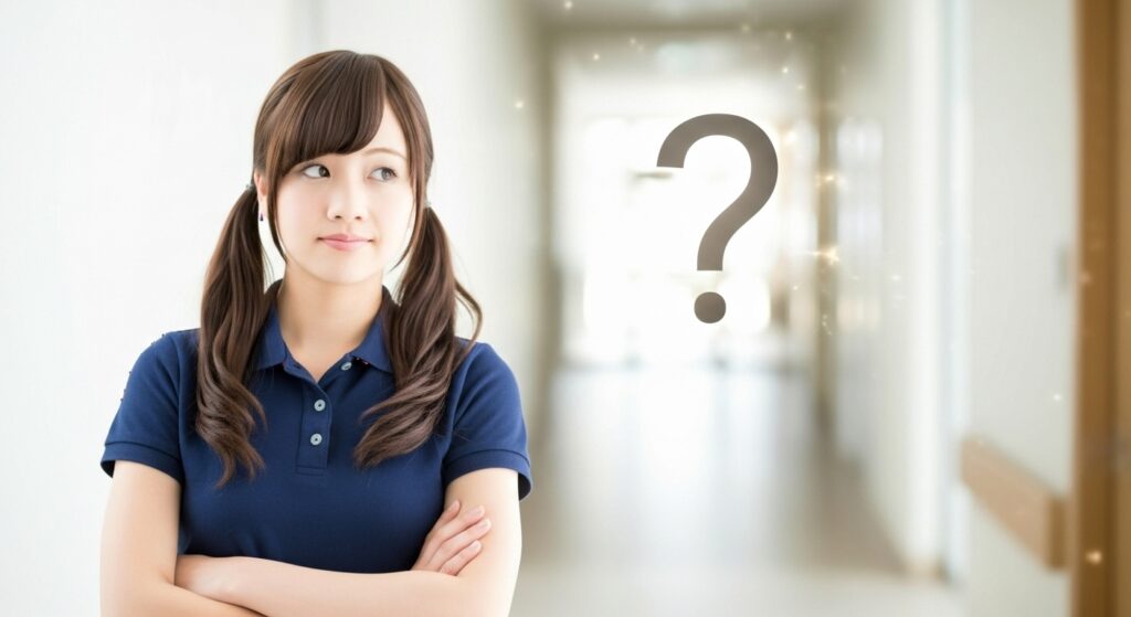 女性の介護職員の画像