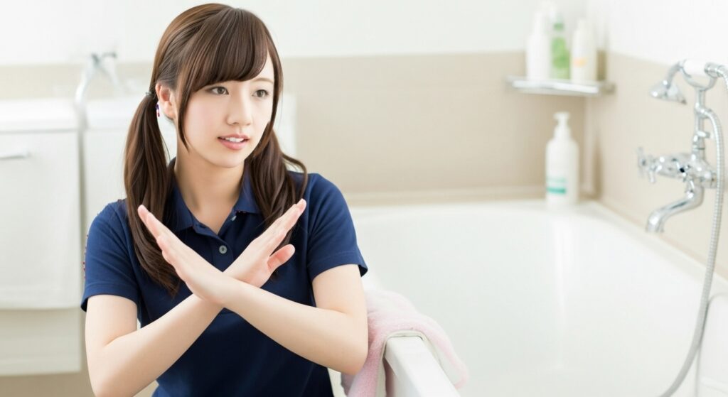 女性の介護職員の画像