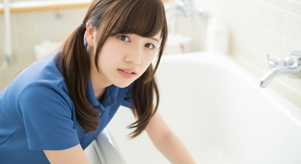 女性の介護職員の画像