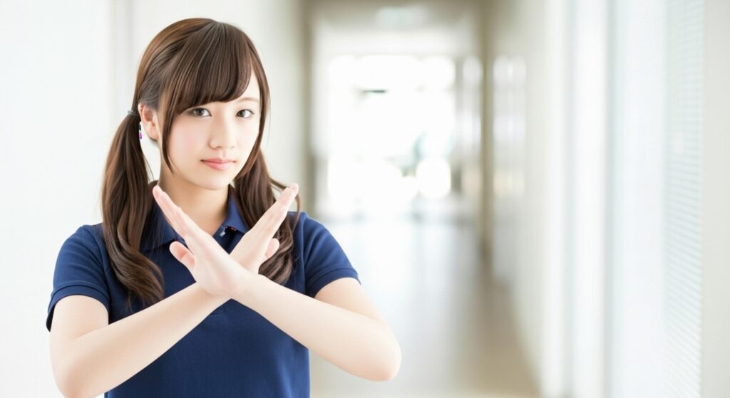 女性の介護職員の画像