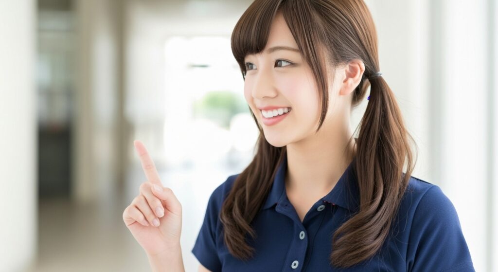 女性の介護職員の画像