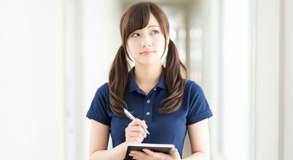 女性の介護職員の画像