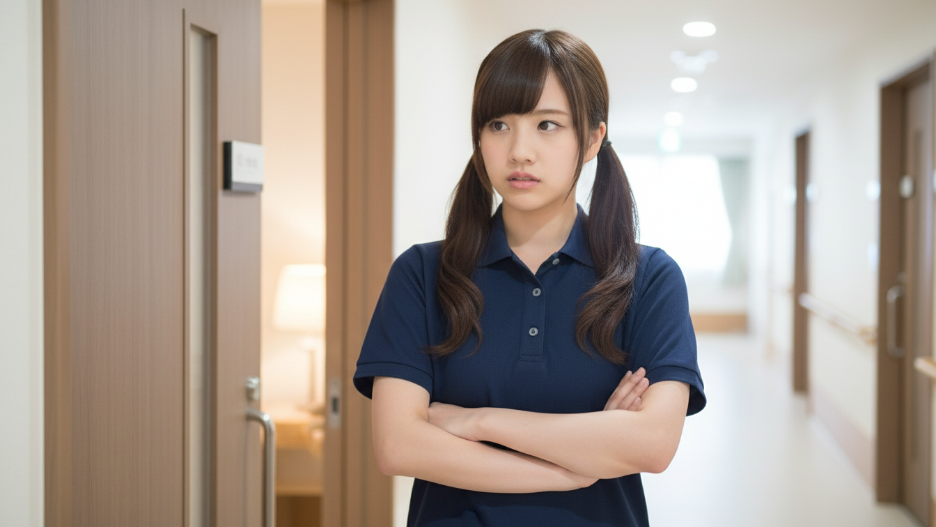 女性の介護職員の画像