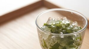 お茶ゼリー