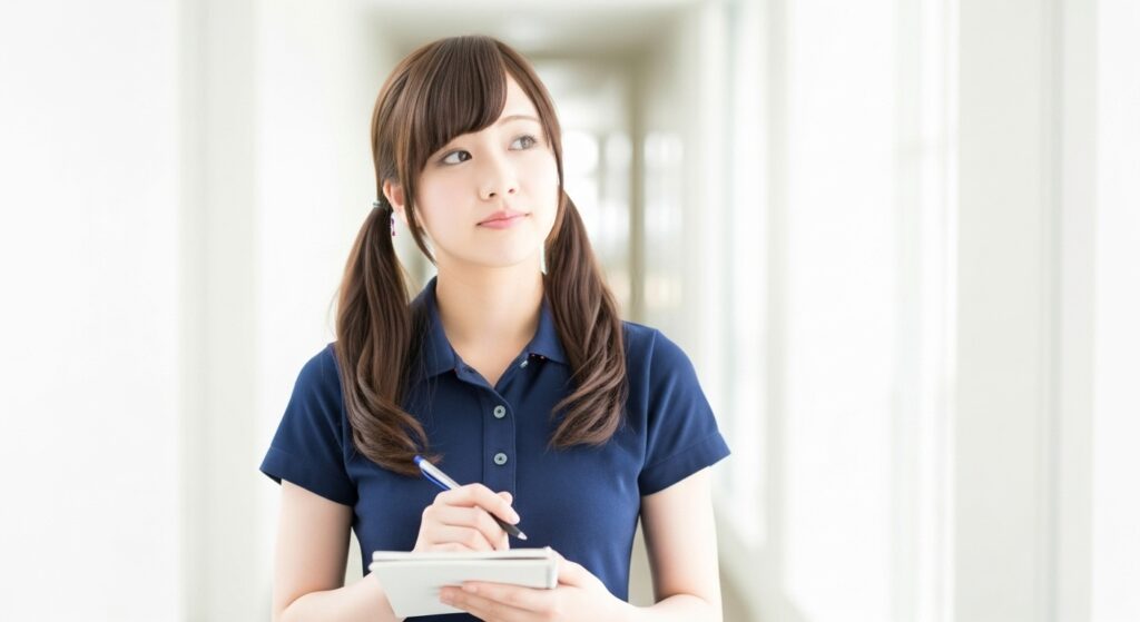 女性の介護職員の画像