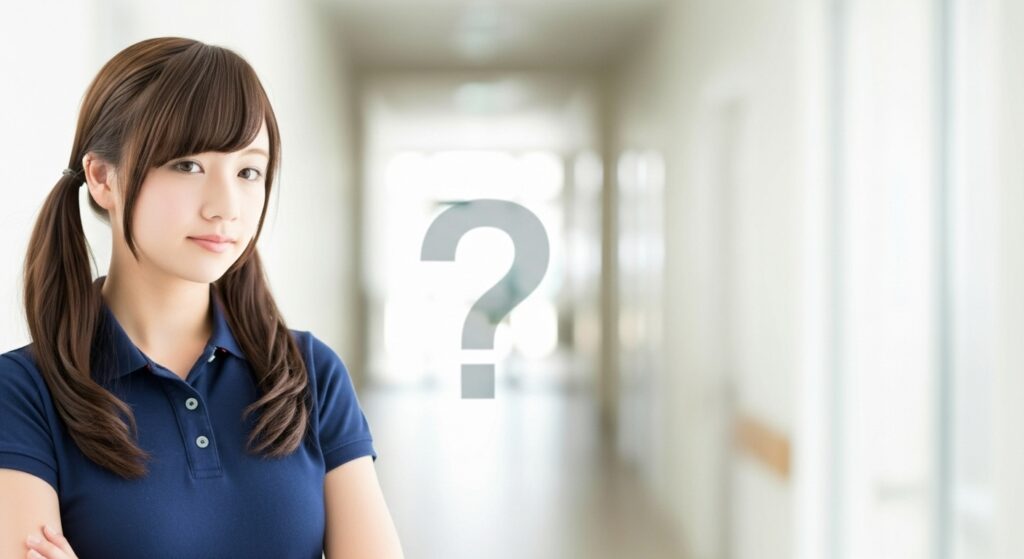 女性の介護職員の画像