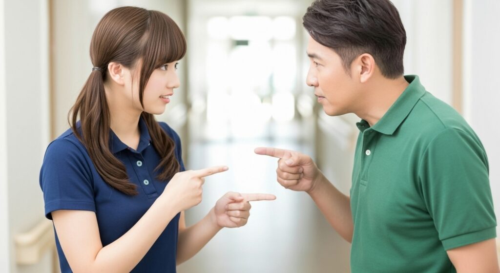 女性の介護職員の画像