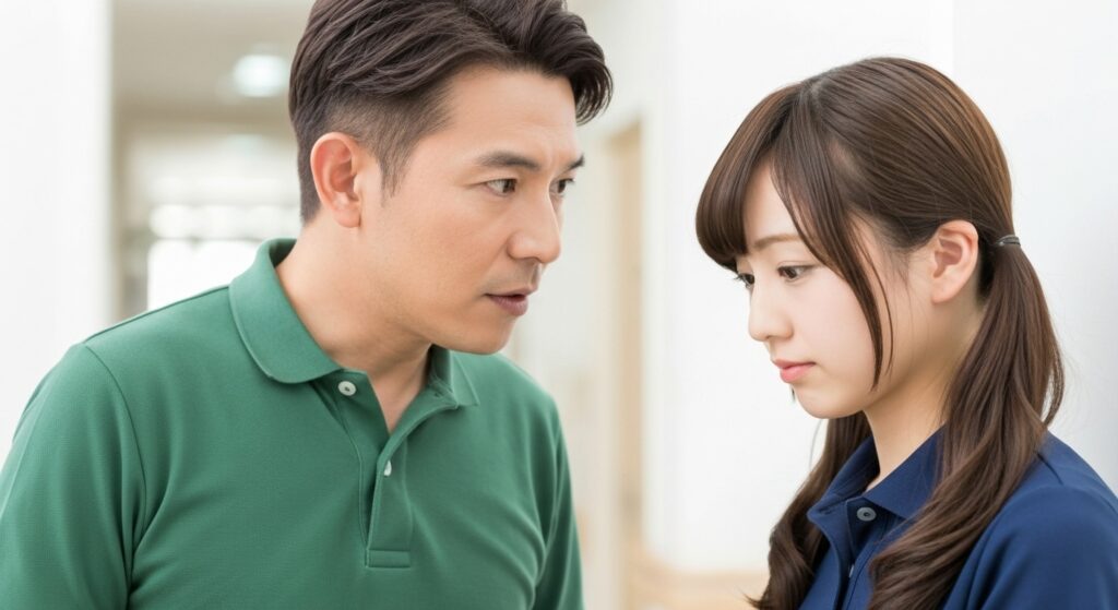 男性介護職員と女性介護職員