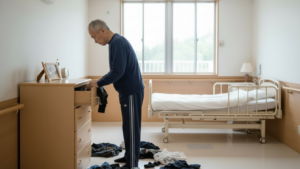 男性入居者