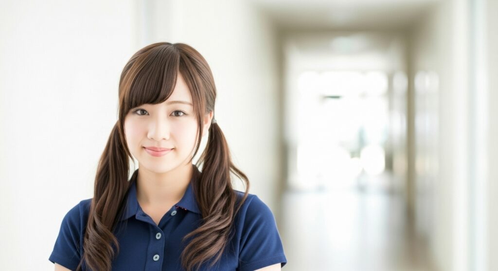 女性の介護職員の画像