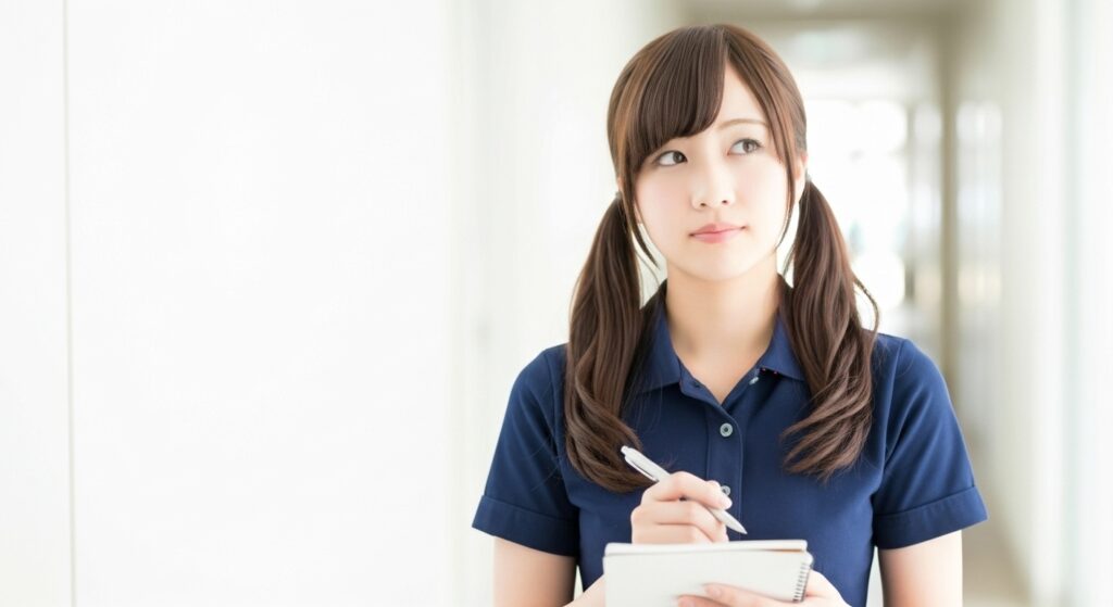 女性の介護職員の画像