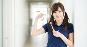 女性の介護職員の画像