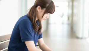 女性の介護職員の画像