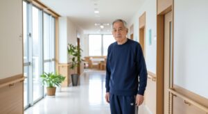 男性入居者
