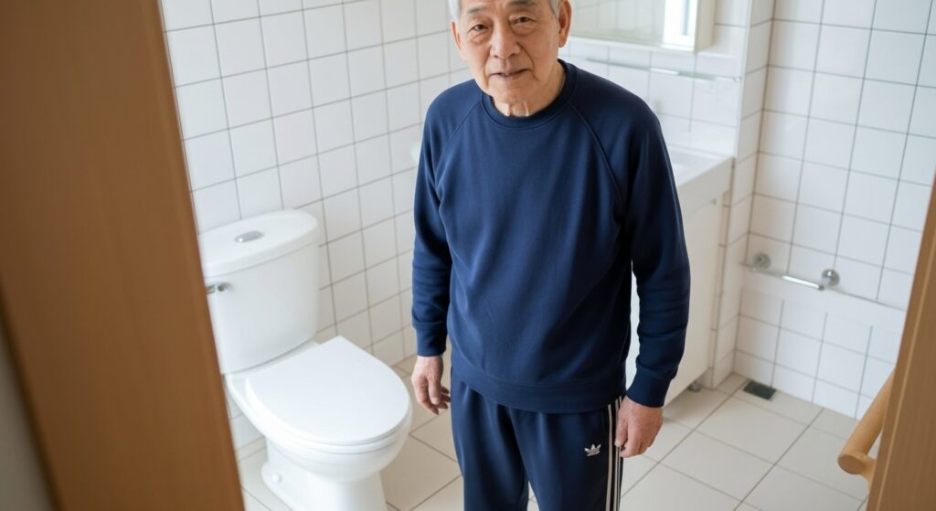 男性入居者
