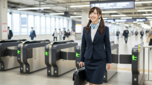 女性の介護職員の画像