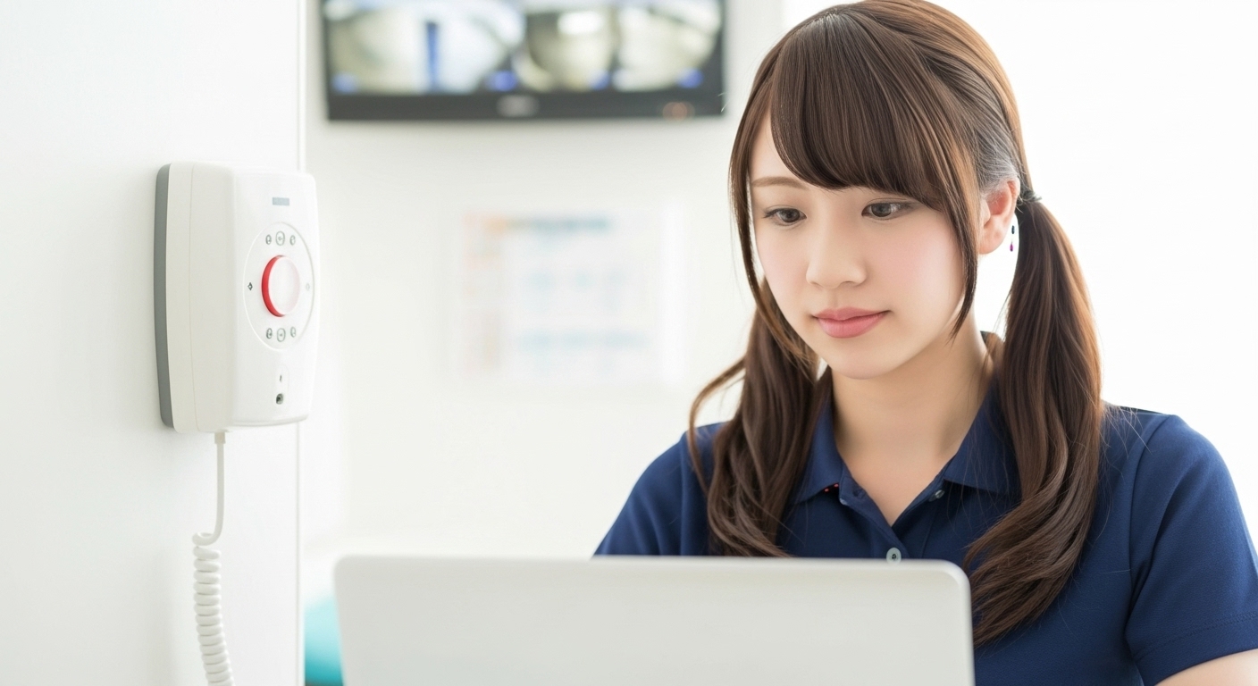 女性の介護職員の画像