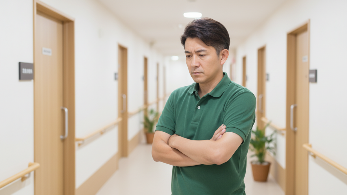 男性介護職員の画像