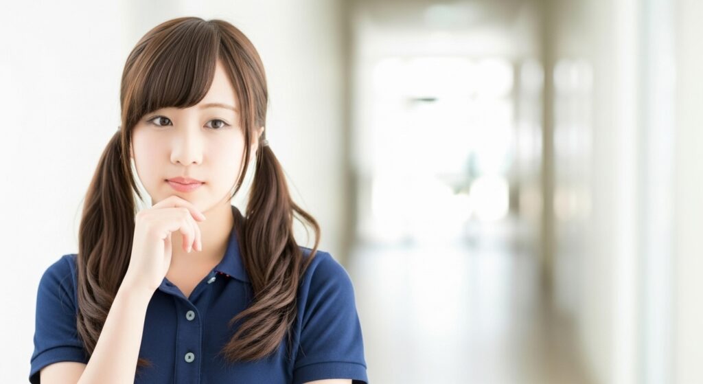 女性の介護職員の画像