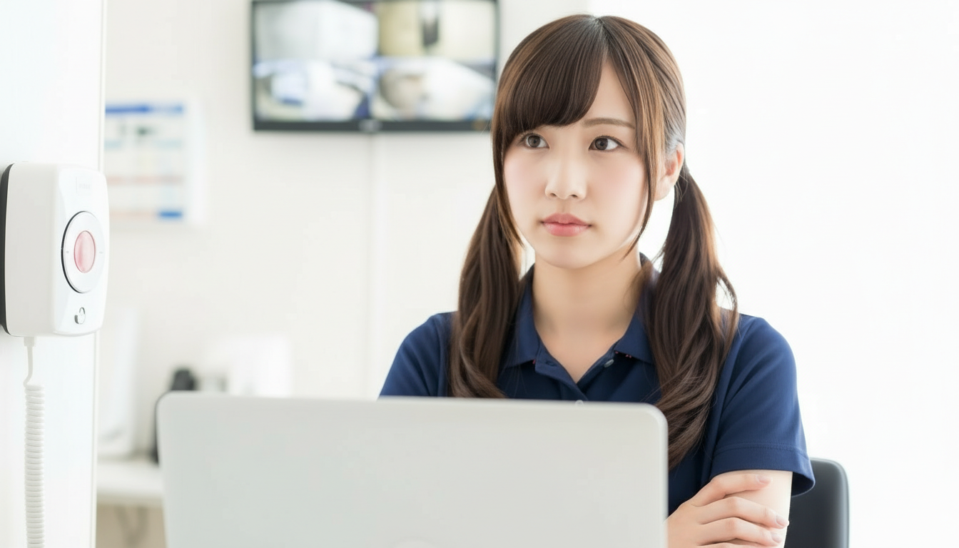 女性の介護職員の画像