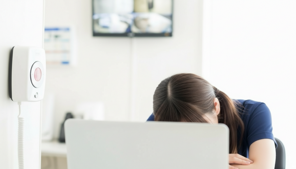 女性の介護職員の画像