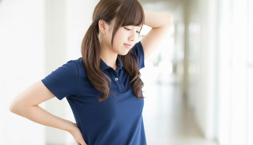 女性の介護職員の画像