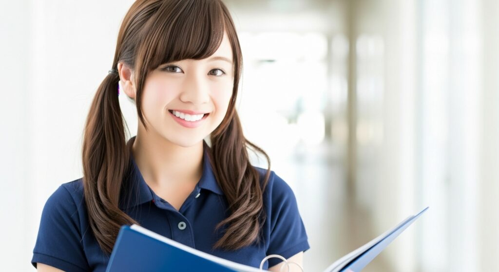 女性の介護職員の画像