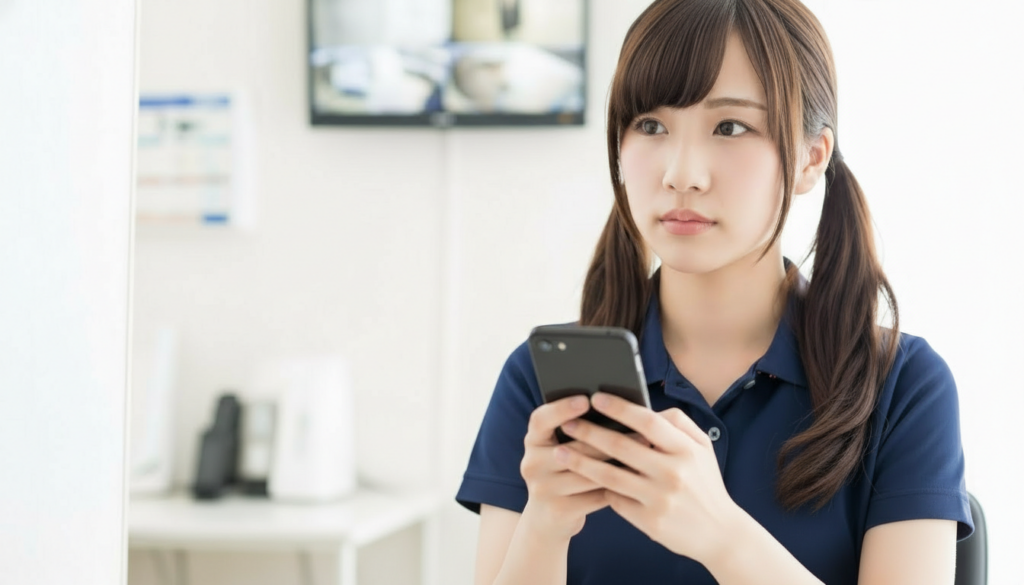 女性の介護職員の画像