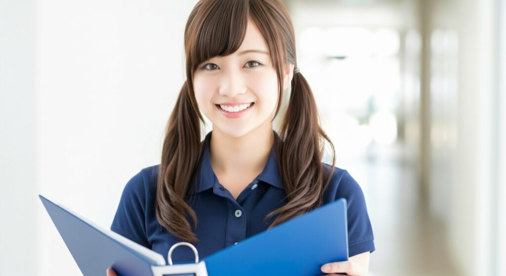 女性の介護職員の画像